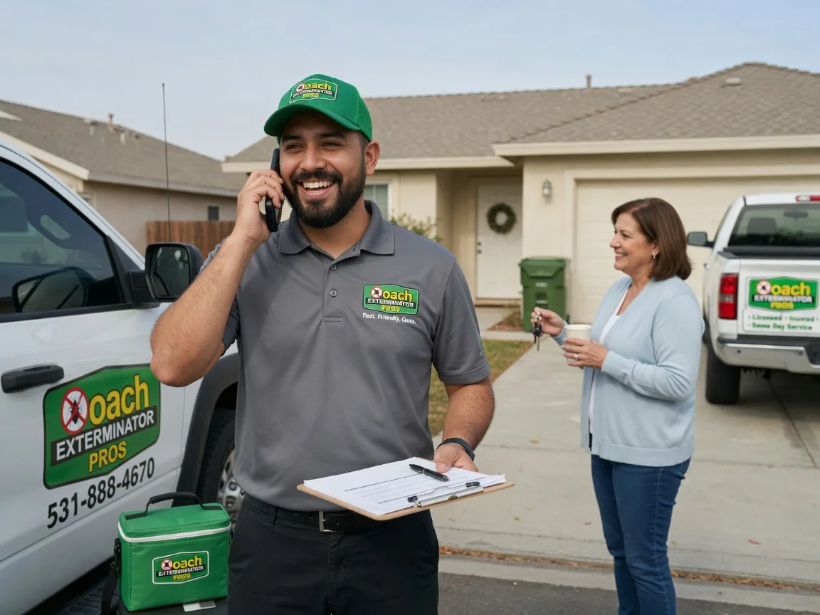 Pest Control Roach Exterminator Sterling, OH FAQs